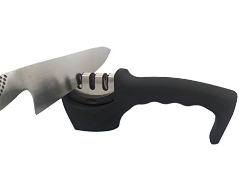 KitchnPro Messerschärfer Messerschleifer Knife Sharpener mit 3 Stufen - 4