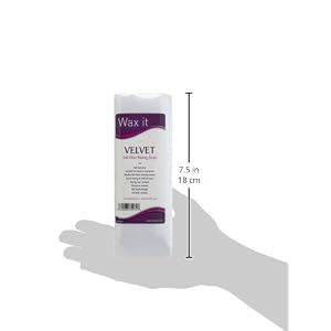 Wax It Velvet Soft Fibre Waxing Strips - Pack of 100 Strips - Image 4