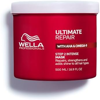 Wella Professionals ULTIMATE REPAIR Mask, Maschera Professionale Ricostruisce il Capello e Dona Morbidezza, Per Tutti i Tipi di Capelli Danneggiati, 500ml