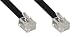 Produktbild InLine 18849 Modularkabel RJ12 Stecker auf Stecker 6 adrig 6P6C 20m