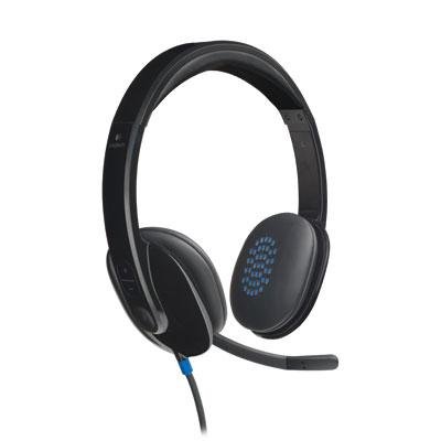 Preisvergleich Produktbild Logitech H540 981-000510 USB Headset (Certified Refurbished)