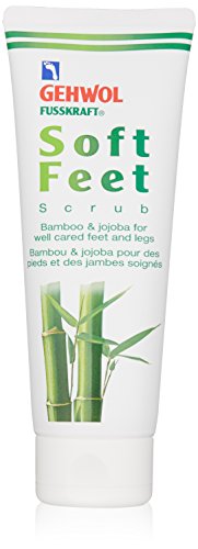 Gehwol Soft Feet Scrub Peeling Bamboo and Jojoba 125ml 4.4 oz