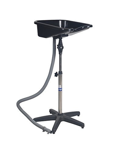 Hug Flight Flat Mobile Hairdressing Reverse Basin Portable Black