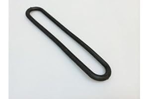 MIEDERHOFF 20 x Gummi-Spannring schwarz Gummi UV-Beständig Ø8mm Länge 200mm Planenspanner