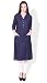 BLUEPOCKET Denim Kurti / Kurta for women with Pockets(Dark Blue) RS.599.00