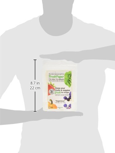 Fenugreen FreshPaper FP8_PACK1 Frischhaltepapier für Obst und Gemüse von Fenugreen, 1-er Pack mit 8 Blättern - 7