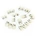 Pinzhi® 24pcs New 3D Butterfly Design False Nail Art Tips Fake Nail Decoration Manicure Great for Party Wedding DIY