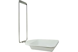 ‎ATC HANDELS GMBH ATC Handels GmbH Aluminium Auffangschale für Desinfektionsspender: Sauberes und ordentliches Umfeld in Zwei Größen (Schale für 1000ml)