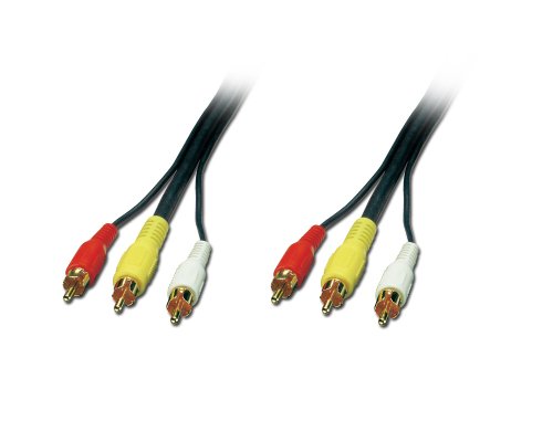 Preisvergleich Produktbild Lindy 35545 - Audio-Video-Kabel, 3 Cinchstecker / -stecker - 15m