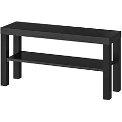 IKEA MANQUE - TV banc, noir - 90x26 cm