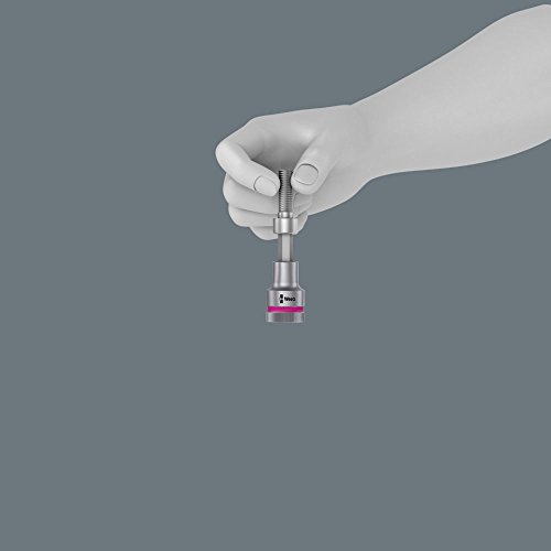 Wera 8740 C HF 2 Zyklop Bitnuss-Satz Innensechskant mit Haltefunktion, 6-teilig, 1 Stück, 05004210001 - 4