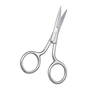 Kvitoe Hair Scissor Beard Moustache Cutting Hair Trimming Scissor For Men And Boys (Beard Scissor)