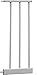 IB-Style - Extension | 3 dimensions | white | for children safety gates | 28 cm