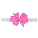 niceEshop(TM)16Pcs Baby Girls Headbands Ribbon Hair Bow Tie Hair Bands(Random Color)
