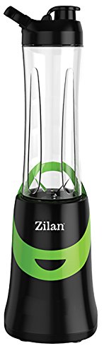 Smoothie Maker + 1 Trinkbecher (1x 600ml) Standmixer 350 Watt Mix & Go Smoothie to go Mixer Shaker (1 Trinkbecher / Schwarz) - 2