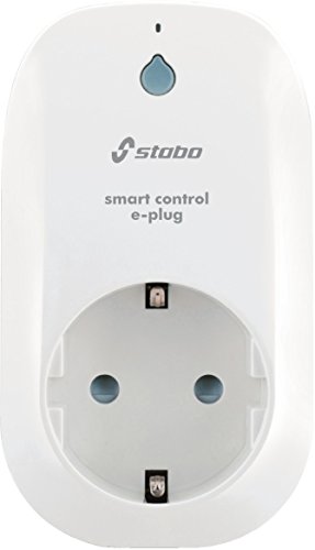 Stabo Elektronik Smart Control inalámbrico de S Plug WiFi Enchufe con función de medición de energía Color Blanco