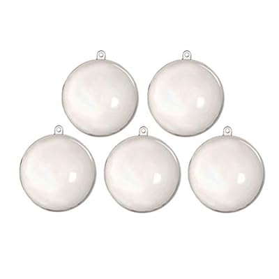 Profusion Cercle Plastique à Suspendre Plante Vase Boule de Noël Bougie Chauffe-Plat Clair, Plastique, Claire, 4cm