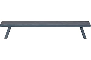 WEIGLA - Schwibbogenbank aus dem Erzgebirge I Grau I Fensterbank Innen Holz I dekorative Schwibbogen Erhöhung aus Buchenholz I Weihnachten I Podest für Lichterbogen I Holzbank I - 70 x 13 x 11 cm