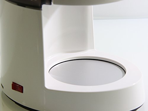 Melitta 100201 wh/bk Enjoy Kaffeefiltermaschine -Aromaselector -Tropfstopp -Glaskanne schwarz/weiß - 3