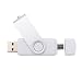 Produktbild USB-Speicherstick (2 TB/1 TB/512 GB/256 GB/128 GB, OTG, für Handys und Tablet-PCs, Spraymalerei (2 TB, weiß)
