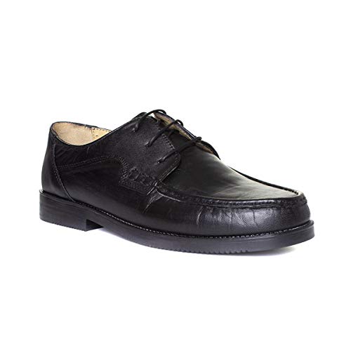 Luca Mancini Mens Lace Up Shoe In Black Desertcart Seychelles