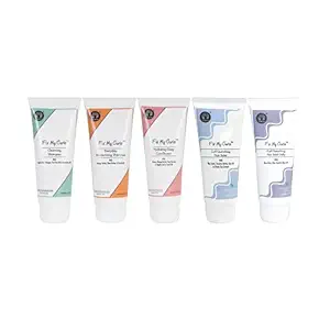 Fix My Curls 5 Steps Moisture Bundle with Cleansing Shampoo, Everyday Moisturizing Shampoo, Hydrating Deep Conditioner, Flax Seed Gelly And Hair Butter For Curly And Wavy Low porosity 3A to 4A Curls 50 G Each