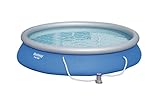 Con depuradora Bestway Fast Set - Piscina redonda con depuradora, diámetro de 457 x 84 cm