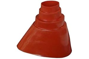 HDSAT Manchon étanche Caoutchouc Rouge Brique pour Tuile Malléable
