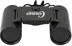 AURAMINI Camman Binoculars Small Size for Kids Polarized Day & Night (Pack of 1) (Black)