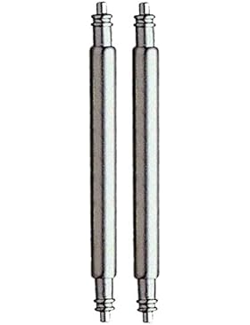 2 Stück 25mm Eichmüller Premium Edelstahl Federstege Pins Stifte Spring Bars 1,78mm Ø für Uhren Armbänder