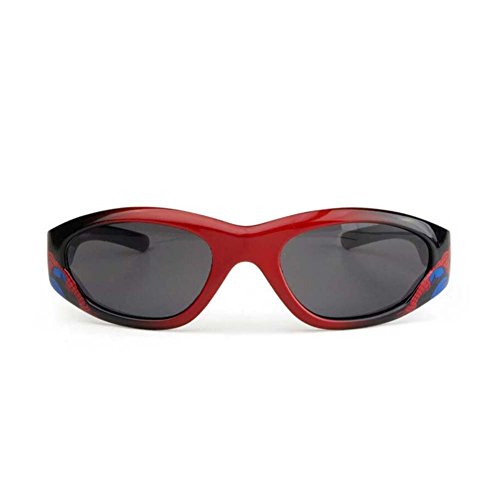 Wawoo®Spiderman windproof UV sunglasses,boys sunglasses-red