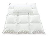 Pinolino 530064 - Daunen-Deckbett 100 x 135 cm und Kopfkissen 40 x 60 cm