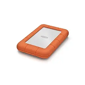LaCie Rugged Mini 2TB External HDD  USB 3.0 for Windows and Mac, Drop Shock Dust Rain Resistant Portable Hard Drive with 1 Month Adobe CC All Apps Plan (LAC9000298)