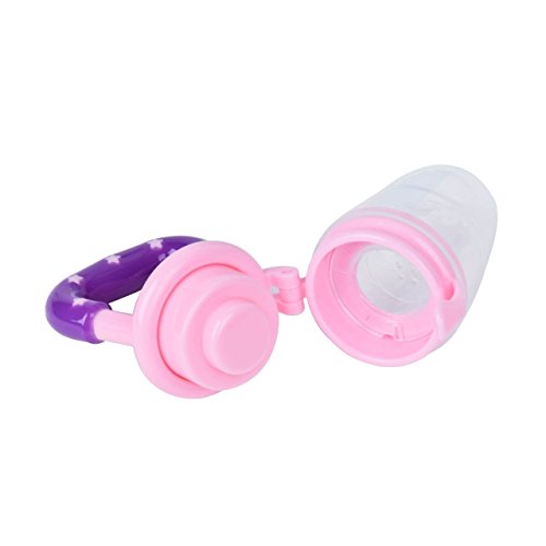 Hosaire Baby Schnuller Mode Kinder Beruhigungssauger Kreativ Silikon Schnuller für 6-18M Mädchen,Junge,Mittlere,Rosa - 9