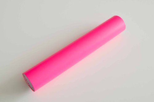 3,4€/m² Plotterfolie 26 MATT -NEON PINK ROSA – 30 x 106 cm Deko Folie Klebe Folie Möbelfolie Wandtattoo Folie selbstklebend - 2