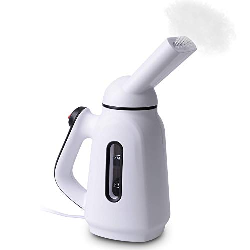 Handheld Clothes Steamer, Mini Fabric Travel Steamer Iron Para Ropa, Royala Portable Garment Steamer Para Hogar Y Travel-Safe Quick Heat Up Ropa Steamer Para Arrugas Y Arrugas 120ML,White