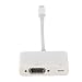 Produktbild zzJiaCzs VGA-Adapter - Universal 8-Pin HD 1080P VGA Kabel Adapter Konverter für Apple iPhone iPad iPod Mehrfarbig