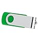 Produktbild 2GB Speicherstick, Zolimx USB 2.0 Flash Drive Speicher Stiftscheibe Digital U Disk Memory Stick (Grün)