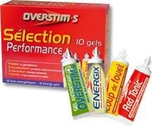Overstims - Gel Energetique Selection Performance De 10 Tubes Overstims - Dsae097