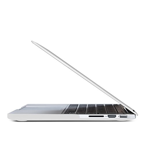 kwmobile Hardcase Laptop Hülle für Apple MacBook Pro Retina 13″ (ab Ende 2012) – Pusteblume Love Design Schwarz Weiß dünne gummierte Schutzhülle Cover Case Tasche - 8