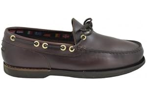 Benavente Nauticos DE Piel con Lazo MARRÓN