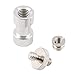 Produktbild VCB 1/4"bis 3/8" Gewindeschraubenmontage-Kamerastativ-Stativ-Konverter-Adapter - Silber