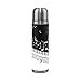 Produktbild Alaza Musik Noten Tastatur Edelstahl Wasser Flasche 17 Oz auslaufsicher doppelwandige Vakuum Isoliert Thermoskanne Echtleder verpackt