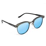 Máxima comodidad: Gafas de sol polarizadas fabricadas con materiales muy ligeros, hacen de las gafas St Polk unas gafas extremadamente confortables. Gracias a sus patillas de acetato conformado ofrecen un ajuste cómodo, ademas de Almohadillas de silicona antideslizante y ajustables.