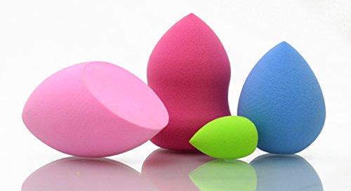 Sponge Make up Blender for Foundation and Contouring by ReignBeau B (Set of four)