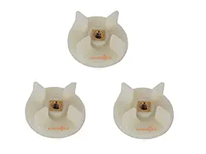 PARDZWORLD Jar Coupler- 3 Units Suitable for Mixer Grinders of Pigeon, Kenstar, Sumeet, Orient, Bajaj, Crompton, Havells Etc.