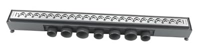Wirquin 30719770 Express eau 700mm grille joker, Gris/Chromée