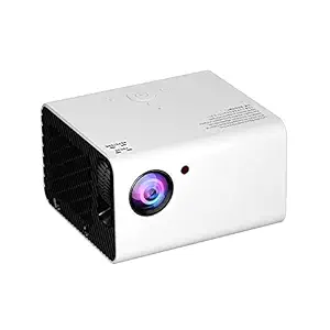 METRONAUT Android WiFi T10 Projector Smart Full HD Projector for Home 1GB RAM 8GB ROM 5000 Lumens Home Theatre, YouTube, Netflix