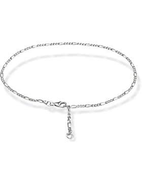 goldmaid Fusskettchen Silber 925 mit Karabinerverschluss 25 cm Ke F4610S Schmuck