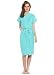 Eraa Womens Cotton Bath Gown_Sky RS.549.00